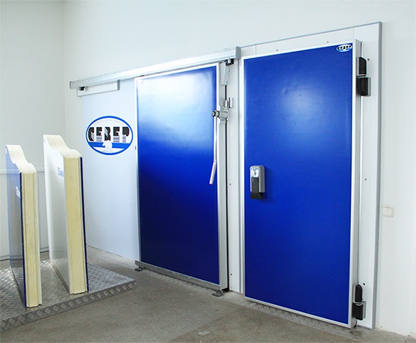 Дверь холодильная распашная одностворчатая НТ-РДО-1200*2200/80 - Изображение 3