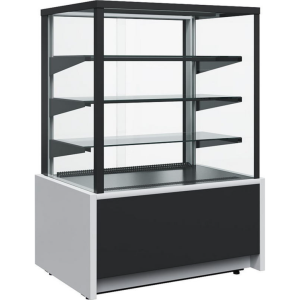 Витрина кондитерская Carboma KC70 VH 0,6-1 Light Chocolate (9006-9005) (ВХСв-0,6д Carboma Сube ТЕХНО)