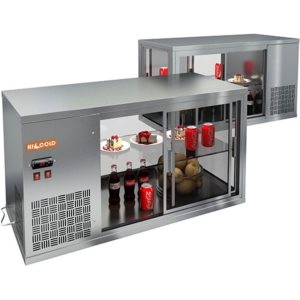 Витрина холодильная настольная HICOLD VRL 1100 L - Изображение 2