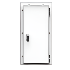 Дверь холодильная распашная одностворчатая НТ-РДО-1000*2100/80 (с металлической рамой)