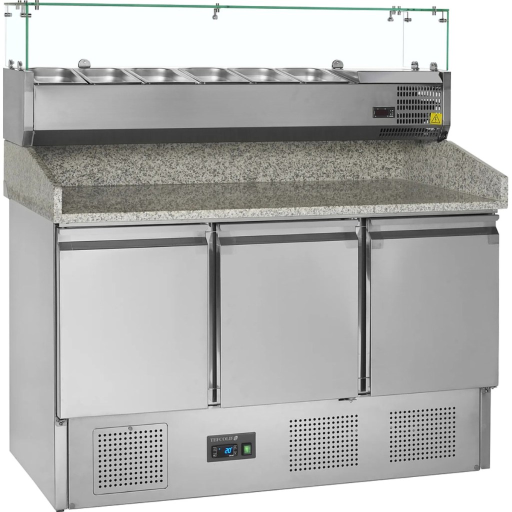 Стол холодильный для пиццы TEFCOLD PT1365 + VK33-140