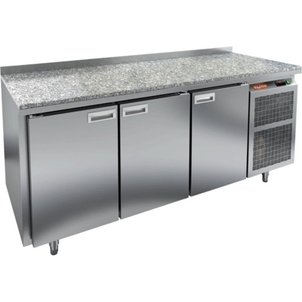 Стол холодильный среднетемпературный HiCold GN 111/TN камень
