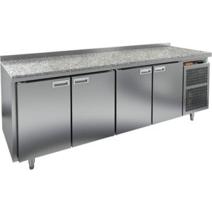 Стол холодильный среднетемпературный HiCold GN 1111/TN камень