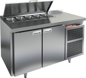 Стол холодильный для салатов HiCold SL2-11SN (1/6)