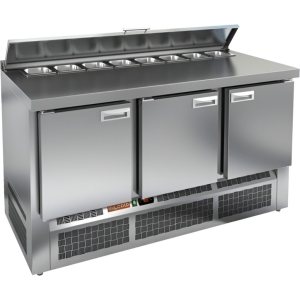 Стол холодильный для салатов HiCold SLE1-111GN (1/3)