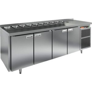 Стол холодильный для салатов HiCold SL1-1111GN (1/3) М