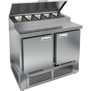 Стол холодильный для пиццы HiCold PZE2-11/GN (1/6H)