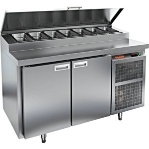 Стол холодильный для пиццы HiCold PZ1-11/GN (1/3H) М (R290)