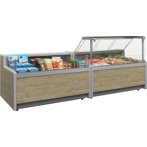 Витрина холодильная Carboma GC111 SP 0,94-1 (1010 Мариель) (газлифт без боковин) - Изображение 2