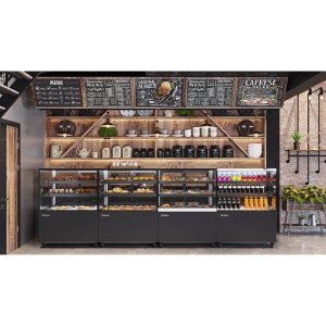 Витрина кондитерская Carboma KC78-110 VV 0,9-1 (9005) - Изображение 6