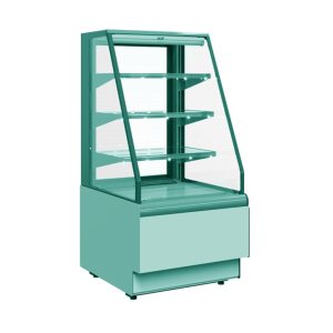 Витрина кондитерская Carboma KC70 VM 1,3-2 Standart открытая цвет по схеме индивидуальное исполнение