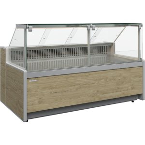 Витрина холодильная Carboma GC111 VM 3,75-1 (1010 Мариель) (динамика, газлифт, без боковин)