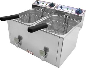 Профессиональная фритюрница BECKERS FR 8+8