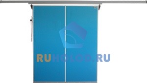 Откатная холодильная дверь Север СТ-ОХД 1600*2500/80