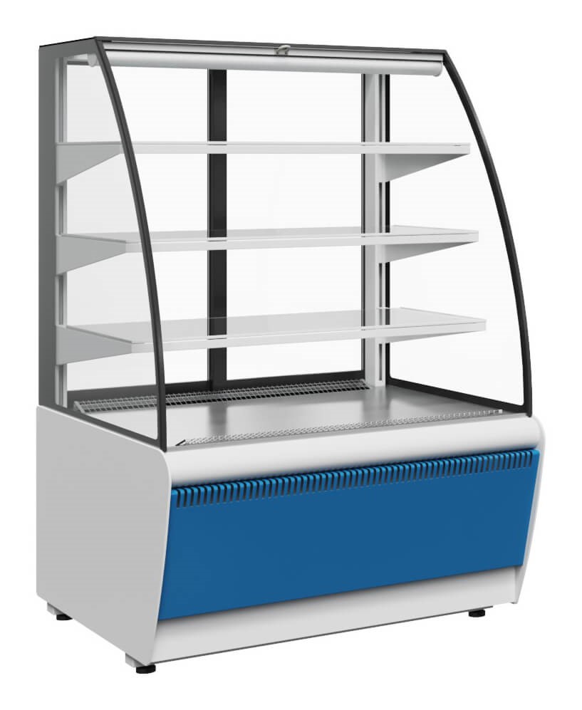 Витрина кондитерская Carboma K70 ВХСо-0,6д (K70 VM 0,6-2 STANDARD FLANDRIA) открытая - Изображение 14