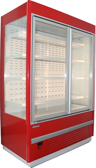 Горка холодильная Полюс Carboma FC 20-07 VV 1,9-1 (распашные двери) (CUBA FC20-07) - Изображение 2