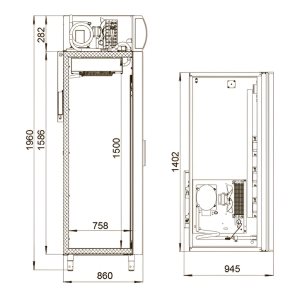 Шкаф холодильный Polair DM114Sd-S 2.0 - Изображение 4