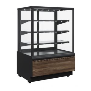 Витрина кондитерская Carboma KC70 VV 1,3-1 Standard Паттерн (0105 Венге)